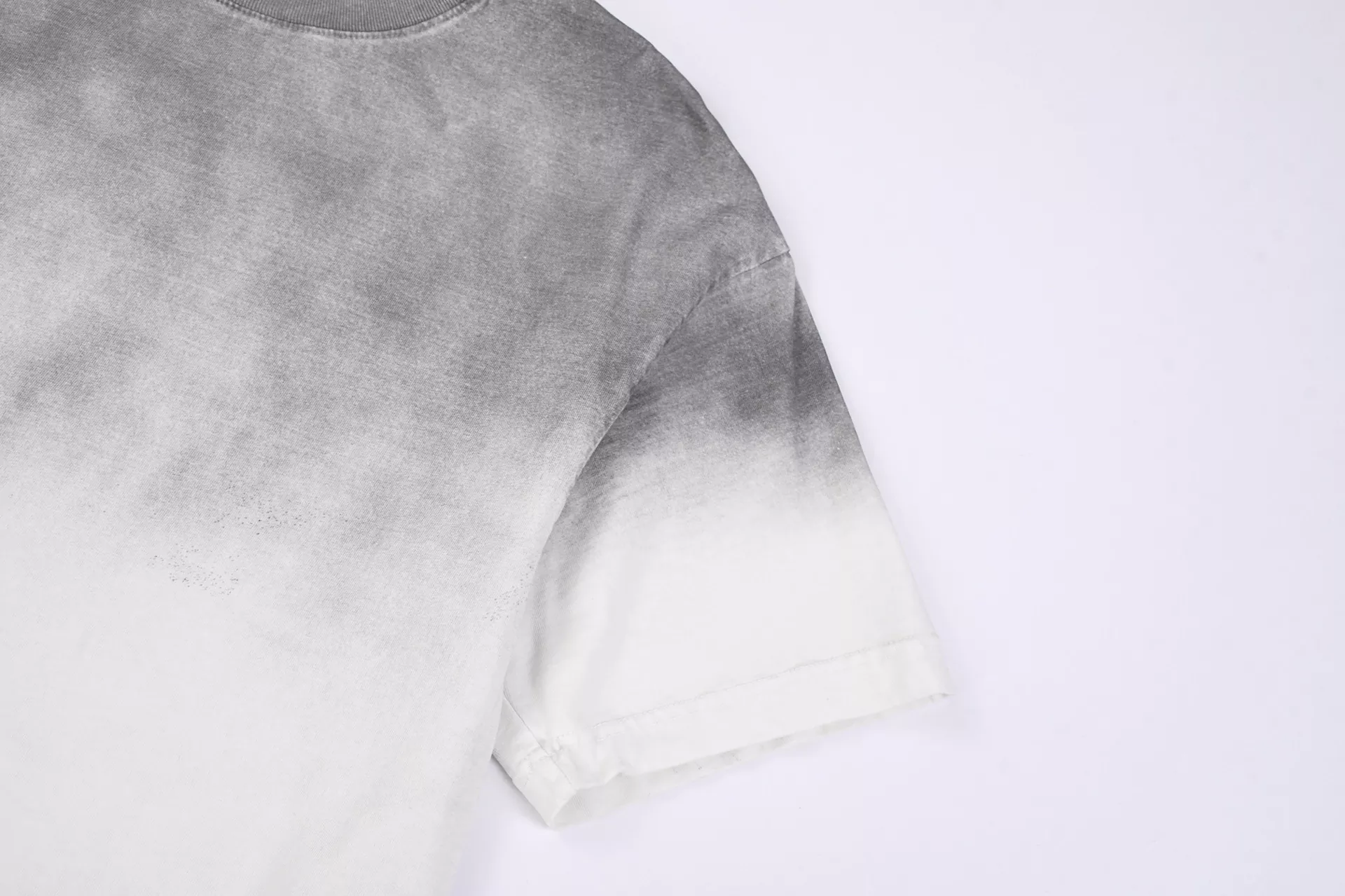 Loose Washed Gradient Cotton Men's T-Shirt