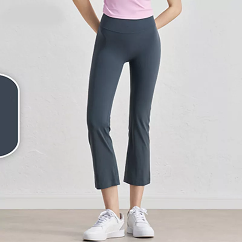 High-Waist Shaping Slim-Fit Yoga Pants