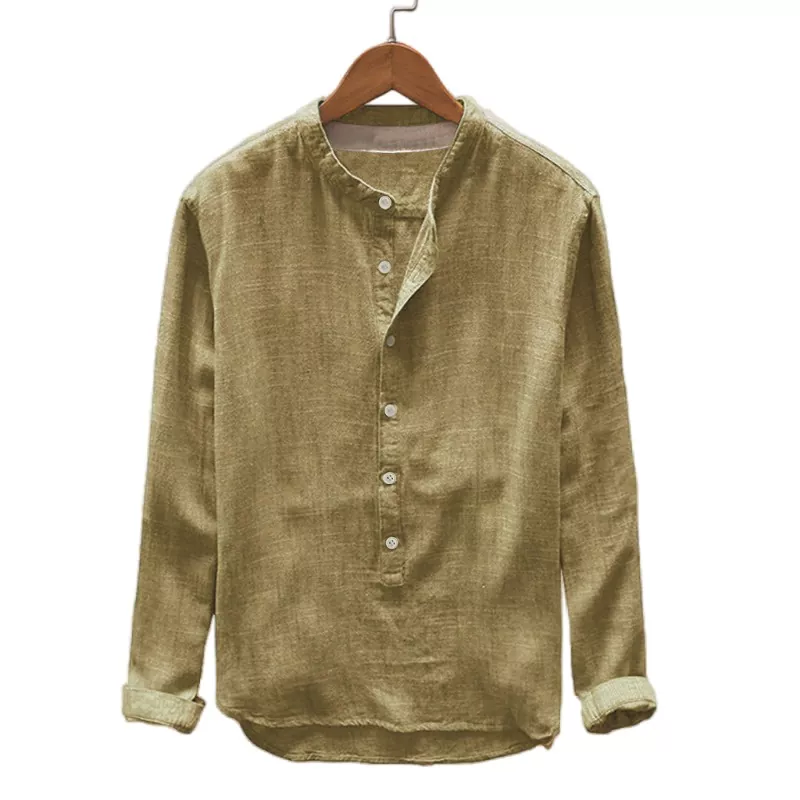 เสื้อสวมหัวสีทึบหลวมเสื้อแขนยาว